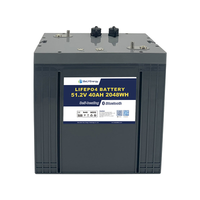5000 ciclos Batería de iones de litio de carga rápida de alta potencia 48V40Ah Para Golfcart
