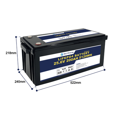 comprar Bely Calidad energética A 24v 200ah batería Lifepo4 Rv Solar Lifepo4 Batería marina Ciclo profundo online manufacture