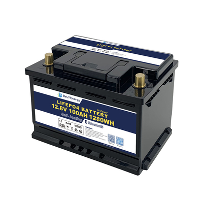 comprar Peso ligero Batería de iones de litio Seguro y confiable Batería LiFePO4 de 12v 100ah online manufacture