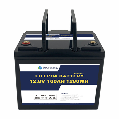 comprar Bely Energía recargable 12V 100AH LiFePo4 Batería para estación de comunicación RV online manufacture