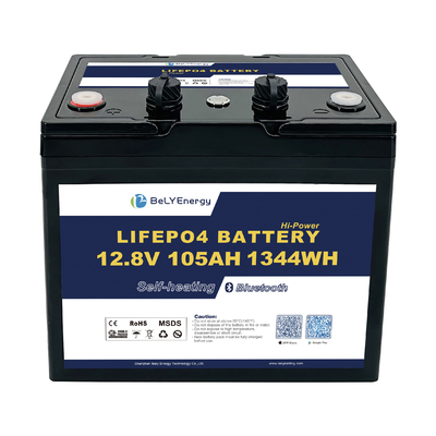 comprar Sistema de energía solar 12v 105ah Batería Lifepo4 personalizada con interfaz CAN RS485 online manufacture