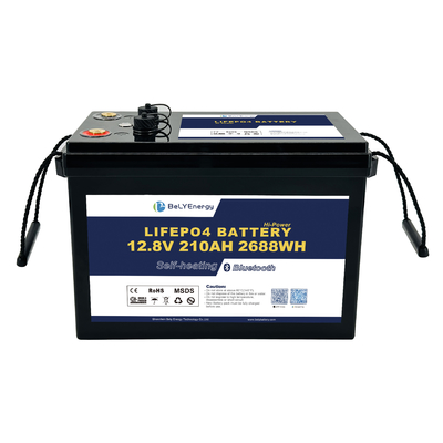 comprar Batería IP65 12V 210AH con interfaz CAN/RS485 para sistema de energía solar online manufacture