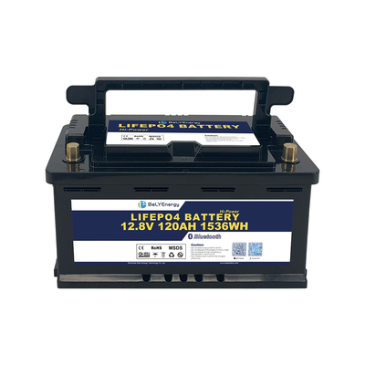 comprar Energía Bely Recargable 12V 120AH Lifepo4 Batería para el Sistema de Energía Solar del Barco de Refugio EV online manufacture