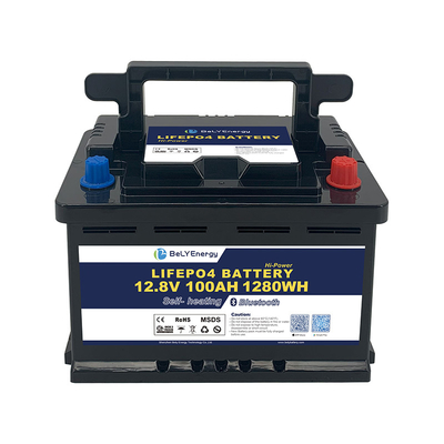 comprar LiFePO4 ABS Casilla Batería de litio de 12,8 V con celdas de equilibrio de voltaje de 3,5 V online manufacture