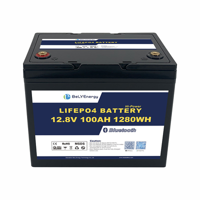 comprar IP65 resistente al agua 3.5V Celdas de equilibrio de batería de litio 12V100Ah Batería solar de litio online manufacture
