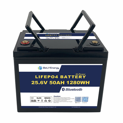 comprar Batería nueva de alto rendimiento 25.6V 50Ah Lifepo4 para herramientas y electrodomésticos eléctricos online manufacture