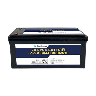 comprar Casco ABS IP65 impermeable 100A Máxima descarga 48V80Ah Baterías de iones de litio para la energía solar online manufacture