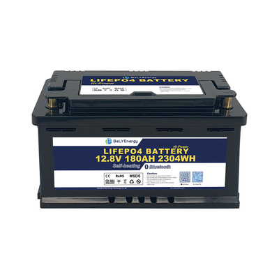 comprar DIN H8 caja 12V 180AH LiFePO4 batería de litio con BT y auto calefacción online manufacture