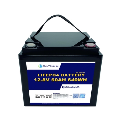 comprar Fácil de llevar para barcos pesqueros 12V 50AH LiFePo4 Batería con y Smart BMS online manufacture