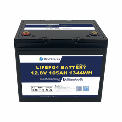 comprar Batería de iones de litio LiFePO4 12V 105AH con BT y autocalentamiento online manufacture