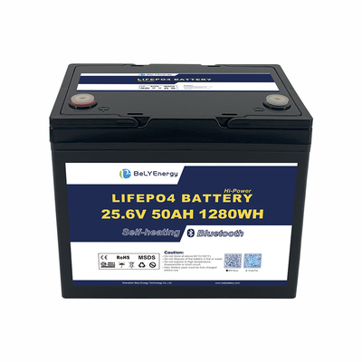 comprar Batería de litio de 24V 50AH LiFePO4 para barcos marinos con BT y calefacción online manufacture