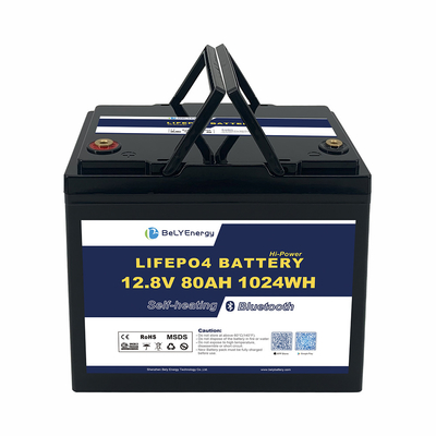 comprar Batería de litio recargable de 12V80AH con BT y autocalentamiento online manufacture