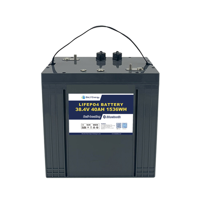 comprar Batería de litio 36V 40AH LiFePO4 con función de comunicación incluida para carros de golf online manufacture