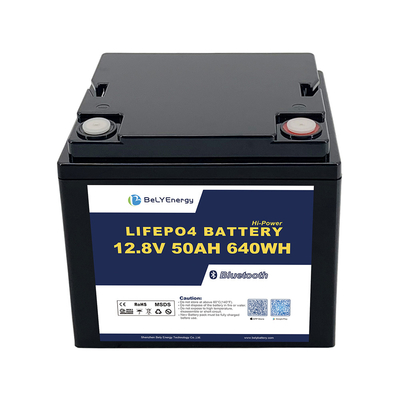 comprar Batería 12V 50AH LiFePo4 con BMS inteligente para arranque y almacenamiento de energía en barcos online manufacture