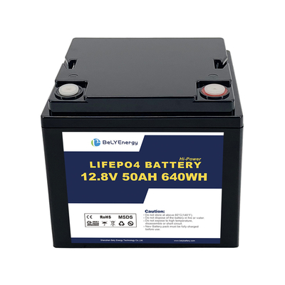 comprar Batería 12V 50AH LiFePo4 con Smart BMS ABS anti-UV y clase IP IP65 online manufacture