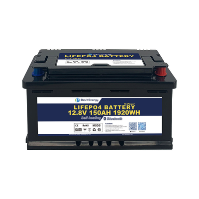comprar Batería de RV para almacenamiento de energía con BT y batería de litio LiFePO4 de autocalentamiento 12V 150AH online manufacture