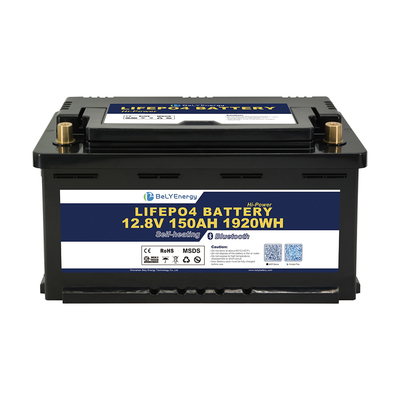 comprar Bely Energy Baterías de iones de litio 12V150AH Baterías de iones de litio de respaldo para vehículos rodantes online manufacture