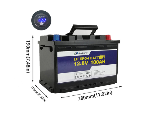 comprar Batería de litio casera de la batería de 100Ah 12V LiFePo4 para el almacenamiento de energía solar online manufacture