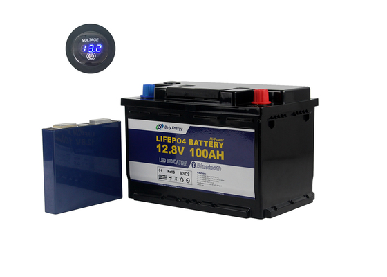 comprar Batería de Marine Lithium Battery 100Ah 12V Lifepo4 de la luz de calle con la exhibición online manufacture