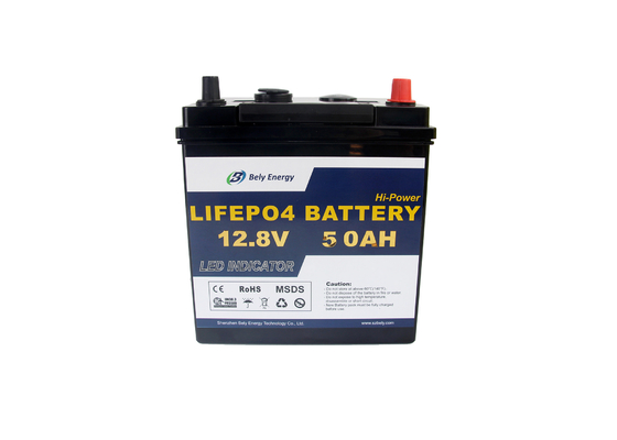 comprar Batería de litio de los ciclos de la bici 5000 del panel solar E Lifepo4 12v 50ah con el LED online manufacture