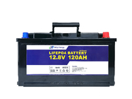 banco profundo de la batería solar del hogar Lifepo4 de la batería de litio del ciclo de 12v 120Ah