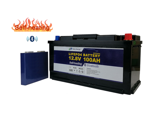 comprar 12V batería de la caravana de la batería de litio de la baja temperatura de la hora de 100 amperios online manufacture