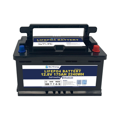 Batería de litio ligera de 175Ah baja auto descarga 3.5V Balanceador de células