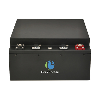 Caravana RV 12V 230AH Batería LiFePO4 con BT y calefacción interna en caja metálica debajo del asiento