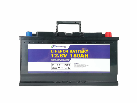 Batería de energía solar casera del sistema del almacenamiento de la batería del LED 12V 150Ah LiFePo4