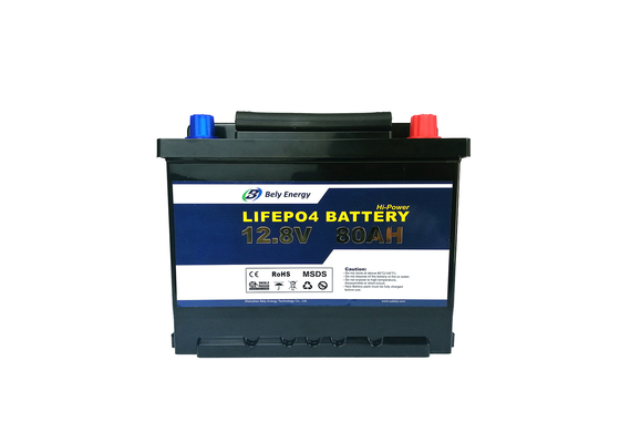 litio profundo Ion Battery For Motorhome de la batería de litio del ciclo 1024Wh 12V 80AH