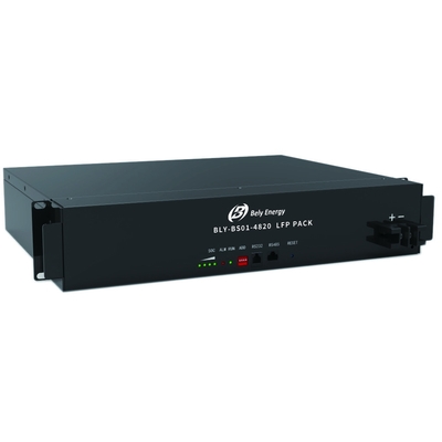 RS485 banco 48V 20Ah de la batería de las telecomunicaciones de la comunicación LiFePO4 con los indicadores del LED