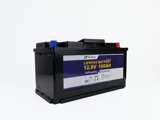 batería de litio eléctrica del triciclo de las baterías de la casa del litio rv de 12V 100Ah para la autocaravana